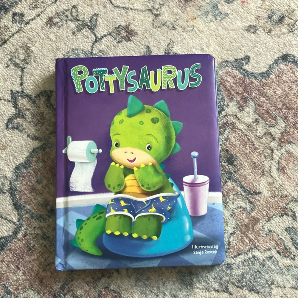 $1 BUNDLED Pottysaurus Children's Book